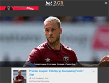Tablet Screenshot of bet3.gr